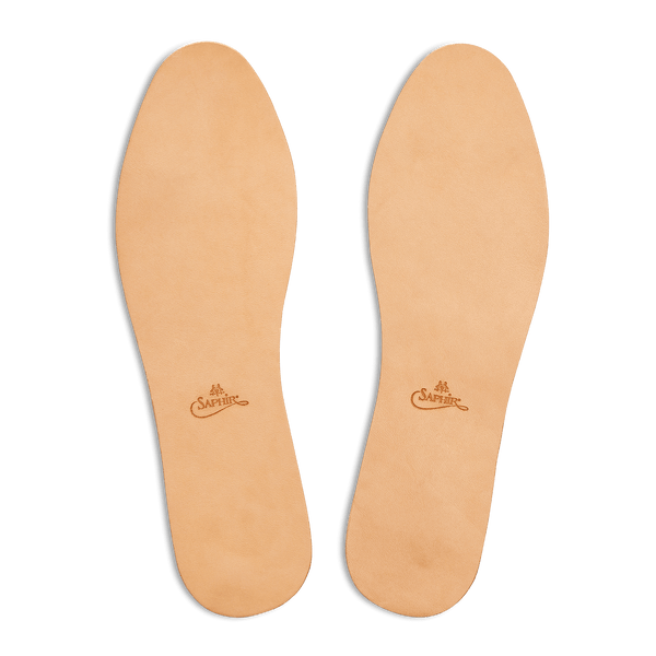 Natural Tanned Leather Insoles – Saphir Médaille d'Or UK - Main Image