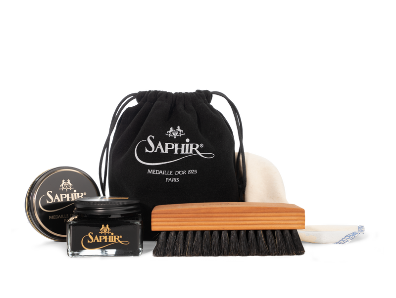 Saphir shoe care kit deals